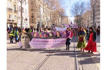 Marseille :  journée internationale des femmes